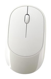 Osaladı Sessiz Ergonomik Kablosuz Beyaz Optik Mouse