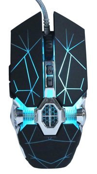 Goshyda Programlanabilir RGB Ergonomik Makrolu Kablolu Siyah-Mavi Optik Gaming Mouse