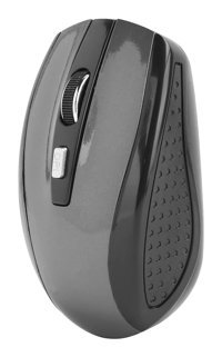 Ccylez Sessiz Ergonomik Makrolu Kablosuz Gri Optik Mouse