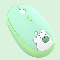 Coverzone Geezer Sessiz Kablosuz Yeşil Optik Mouse