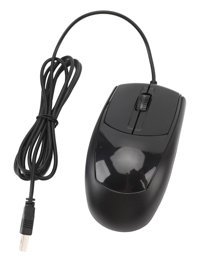 Topiky Sessiz Ergonomik Kablolu Siyah Optik Mouse