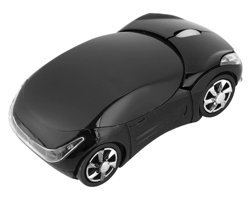 Jectse Spor Araba Görünümlü Kablosuz Siyah Optik Mouse
