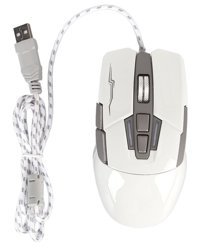 Topiky Araba Görünümlü RGB Ergonomik Makrolu Kablolu Beyaz Optik Gaming Mouse