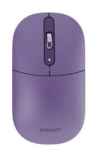 Everest SMW-384 Sessiz Kablosuz Mor Optik Mouse