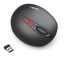 Generic Ergonomik Dikey Kablosuz Gri Optik Mouse