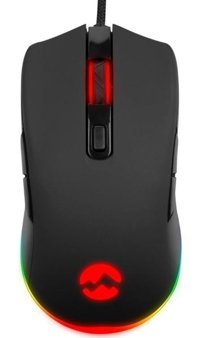 Rampage SGM-L1 Lumos RGB Makrolu Kablolu Siyah Optik Gaming Mouse
