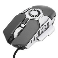 Sxhlseller SN7032 7 RGB Makrolu Kablolu Gri Optik Gaming Mouse