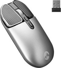 Everest Tablet Uyumlu Makrolu Kablosuz Gri Optik Mouse