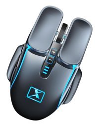 Partykindom RGB Makrolu Kablosuz Lacivert Optik Gaming Mouse
