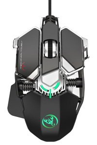 Generic J600 RGB Makrolu Kablolu Siyah Optik Gaming Mouse