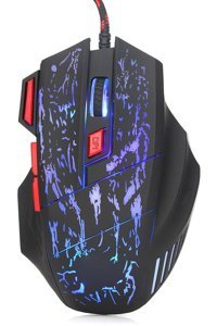 Generic H300 RGB Ergonomik Makrolu Kablolu Siyah Optik Gaming Mouse