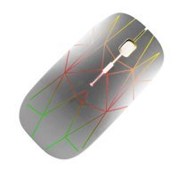 Osaladı RGB Sessiz Makrolu Kablosuz Beyaz Optik Gaming Mouse