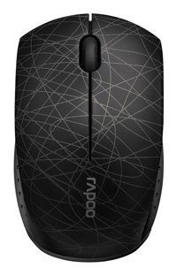 Rapoo 3300 Plus Kablosuz Siyah Optik Mouse