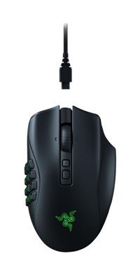 Razer Naga V2 RGB Makrolu Kablosuz Siyah Optik Gaming Mouse