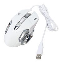Haofy RGB Makrolu Kablolu Beyaz Optik Gaming Mouse