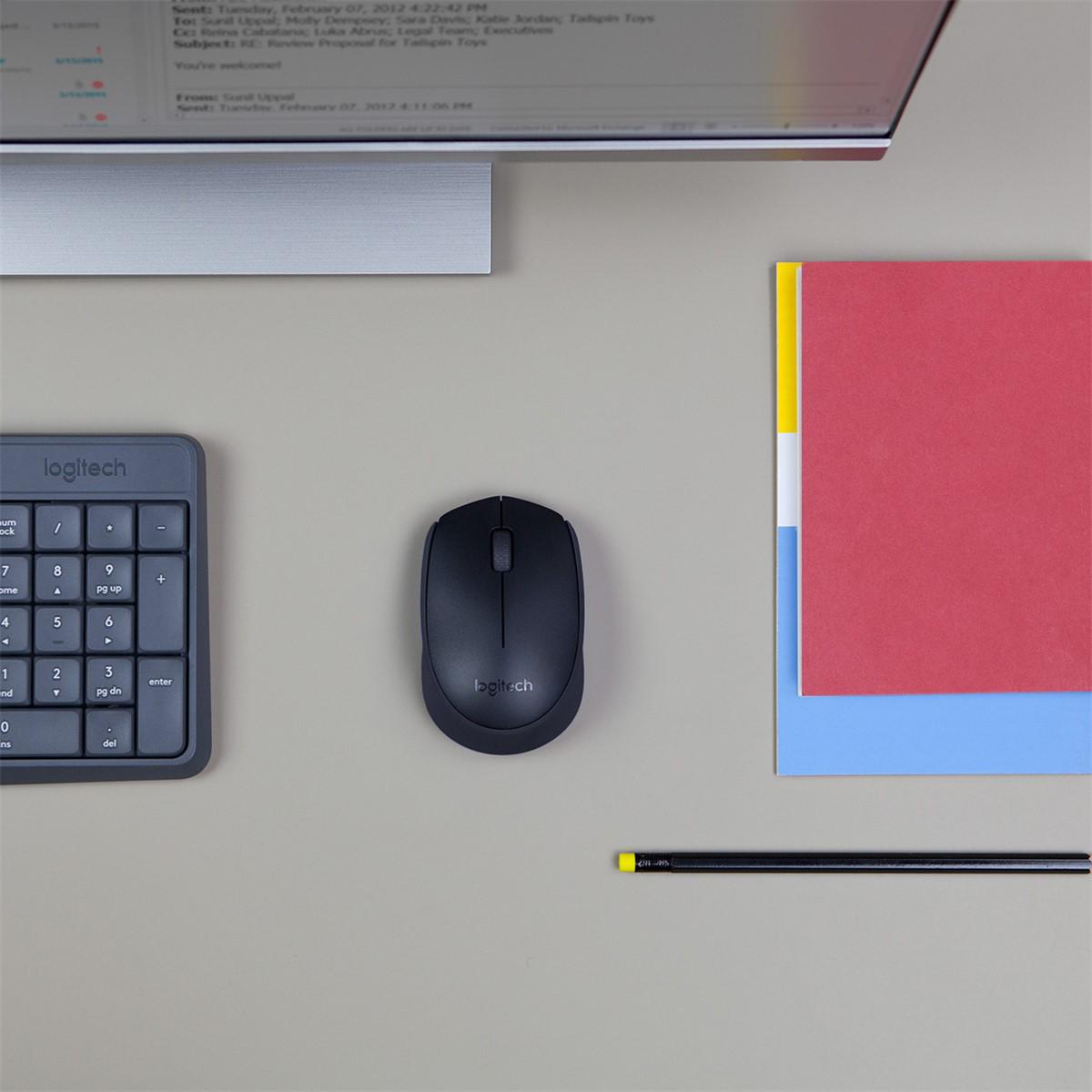 Logitech M170 Kablosuz Siyah Optik Mouse