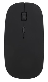 Ashata Sessiz Ergonomik Kablosuz Siyah Optik Mouse