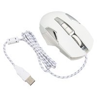 Sxhlseller Programlanabilir RGB Makrolu Kablolu Beyaz Optik Gaming Mouse