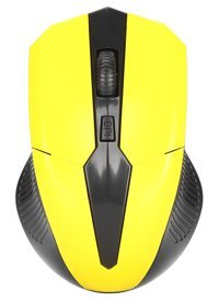 Elprico Ergonomik Kablosuz Sarı Optik Mouse