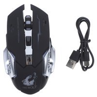 Jojofuny X8 RGB Sessiz Makrolu Kablosuz Siyah Optik Gaming Mouse