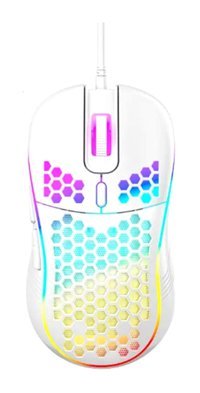 Microcase AL3762 RGB Makrolu Kablolu Beyaz Optik Gaming Mouse