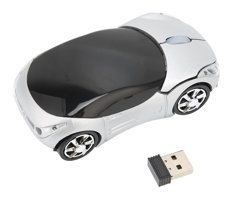 Elprico Araba Görünümlü Kablosuz Gri Optik Mouse