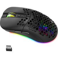 Huahai RGB Makrolu Kablosuz Siyah Optik Gaming Mouse