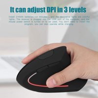 Goshyda RGB Dikey Makrolu Kablosuz Siyah Optik Gaming Mouse
