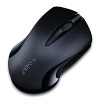Mistaha Q2 Ergonomik Kablosuz Siyah Optik Mouse