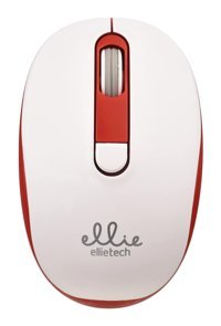 Cankypu MO101 Ergonomik Kablosuz Beyaz Optik Mouse