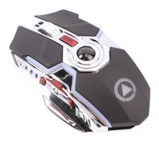 Sxhlseller RGB Sessiz Makrolu Kablosuz Gri Optik Mouse