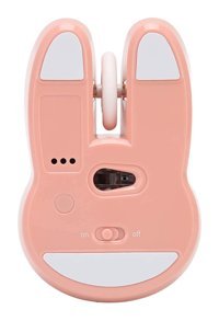 Shanrya Tablet Uyumlu Sessiz Kablosuz Pembe Optik Mouse