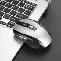 Akozon Kablosuz Gri Optik Mouse