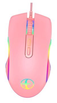 Gadpiparty RGB Kablolu Pembe Optik Gaming Mouse