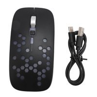 Topiky Sessiz Makrolu Kablosuz Siyah Optik Gaming Mouse