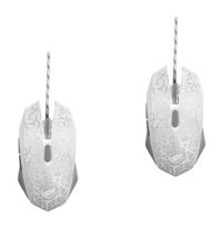 Bestonzon Makrolu Kablolu Beyaz Optik Gaming Mouse