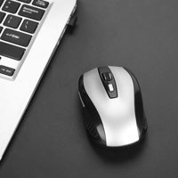 Kimiss Ergonomik Makrolu Kablosuz Gri Optik Mouse