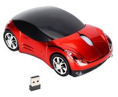 Ashata Araba Görünümlü Kablosuz Kırmızı Optik Mouse