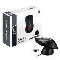 Msı GG Clutch GM31 RGB Makrolu Kablolu Siyah Optik Gaming Mouse
