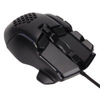 Axoc DC5V RGB Ergonomik Makrolu Kablolu Siyah Optik Mouse