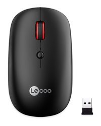 Lecoo Lecoo WS210 RGB Sessiz Kablosuz Siyah Optik Mouse