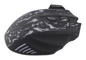 Ashata RGB Ergonomik Makrolu Kablolu Siyah Optik Gaming Mouse