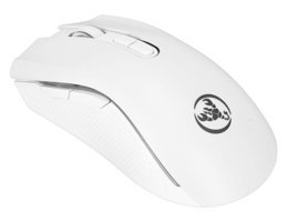 Bewinner M8S 8 RGB Ergonomik Makrolu Kablosuz Beyaz Optik Mouse