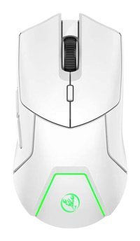 Hallow T40 RGB Makrolu Kablosuz Beyaz Optik Gaming Mouse