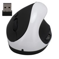 Ciciglow Ergonomik Dikey Makrolu Kablosuz Beyaz Optik Mouse