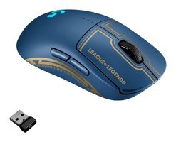 Logitech G Pro RGB Makrolu Kablosuz Mavi Optik Gaming Mouse