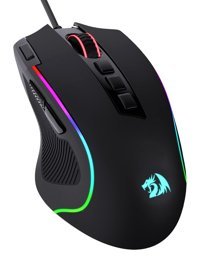 Redragon M612 Predator RGB Makrolu Kablolu Siyah Optik Gaming Mouse