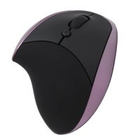 Annadue Ergonomik Dikey Makrolu Kablosuz Mor Optik Mouse