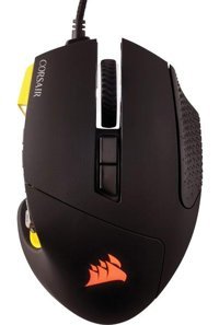 Corsair CH-9000091-EU RGB Makrolu Kablolu Siyah Optik Gaming Mouse