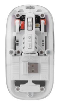 Dsheng SN7032 7 Makrolu Kablosuz Beyaz Optik Mouse